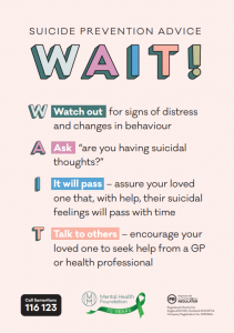 suicide prevention poster